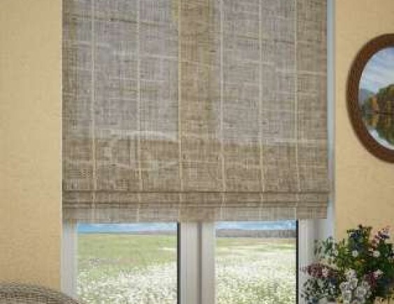 Портфолио работ Римские шторы