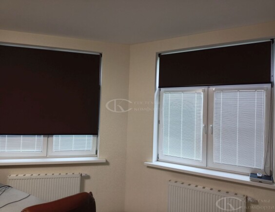 Рулонные шторы Блэкаут