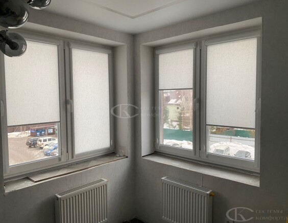 Портфолио кассетные рулонные шторы