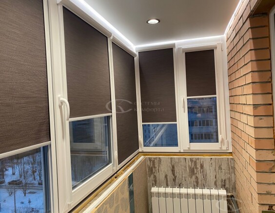 Рулонные шторы Блэкаут