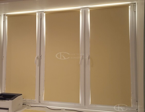 Рулонные шторы Блэкаут