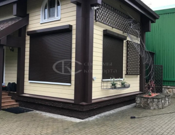 Рольставни на первый этаж